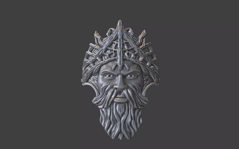 the greenman celtic god ring