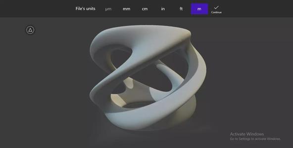 Flower pot decoration model