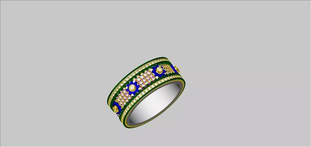 stress wedding ring