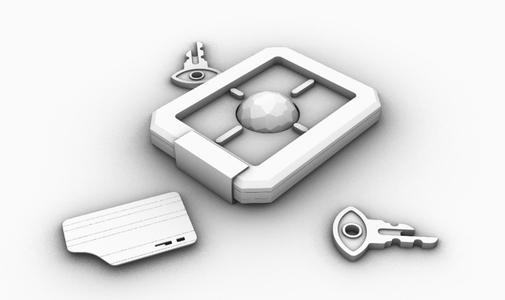 Golden eye disc and keys