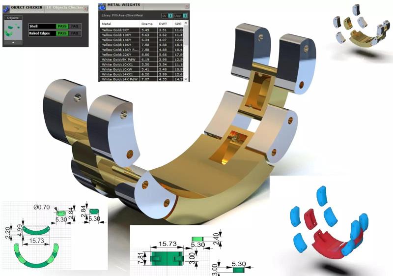 stl 3dm Ring Arm a Mechanical Design Rotation ror0061
