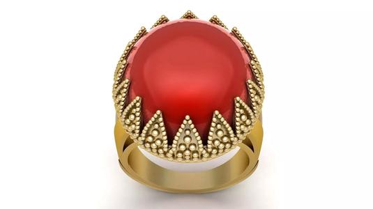 Women Fashion Ring 3d printable Model