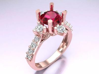 Diamond Ring - Womens Rings - N161053 V02