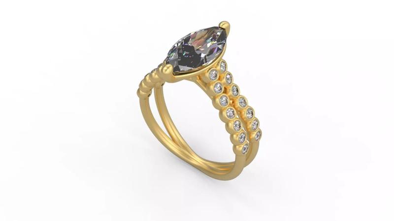 Women Solitaire 7733