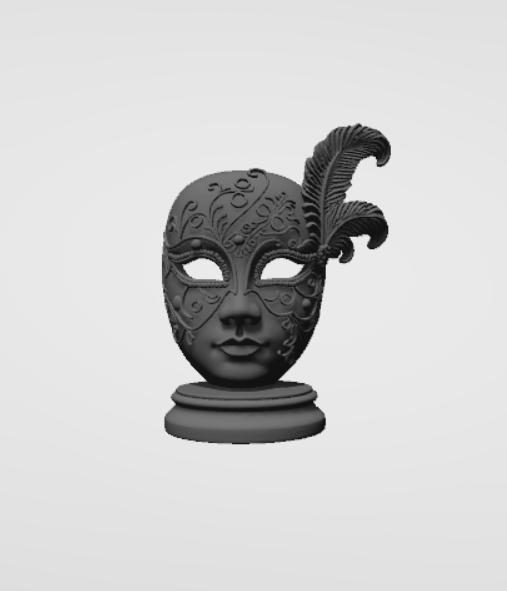 Venetian mask decoration