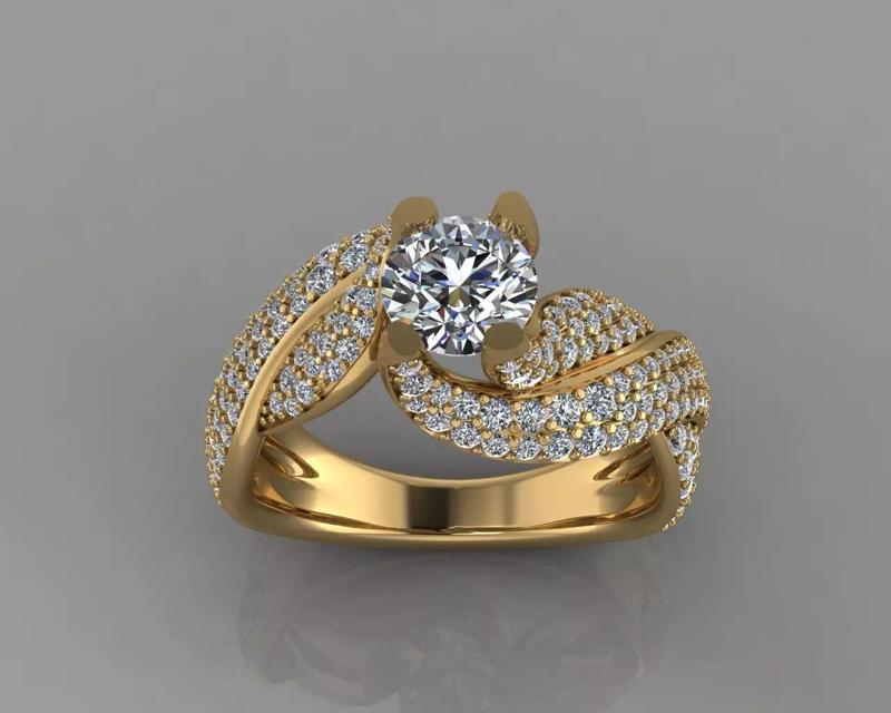 Precious Woman Diamond Wedding Ring