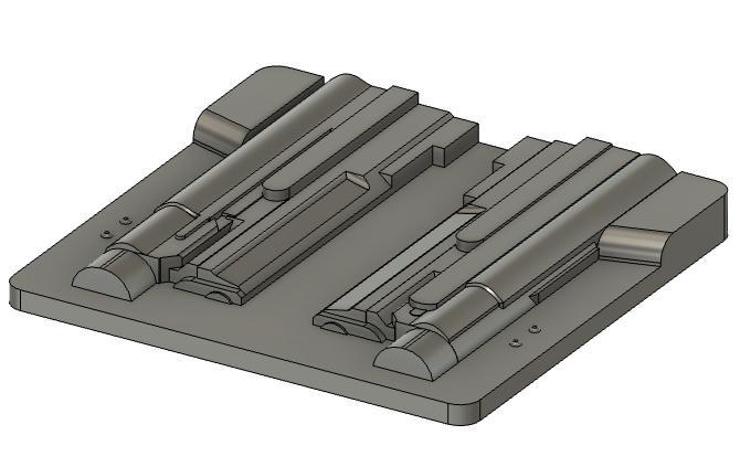 Canik TP9SF Elite W/ Streamlight TLR-1 Holster Vac-Press Mold