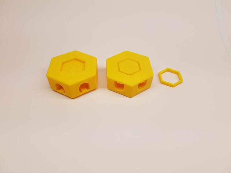 Height stone 2.5cm with curve Gravitrax compatible marble run