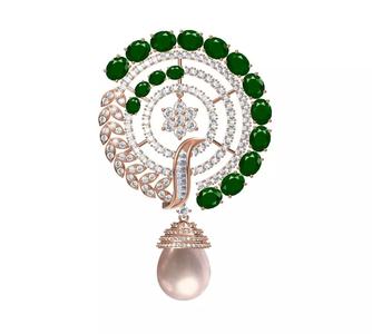 Women Unique Pendant STL JCD Details