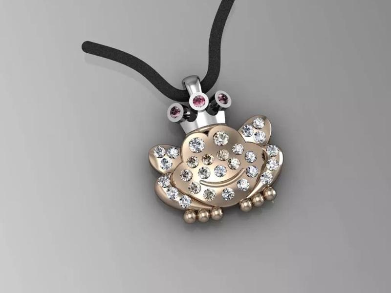 frog pendant fashion