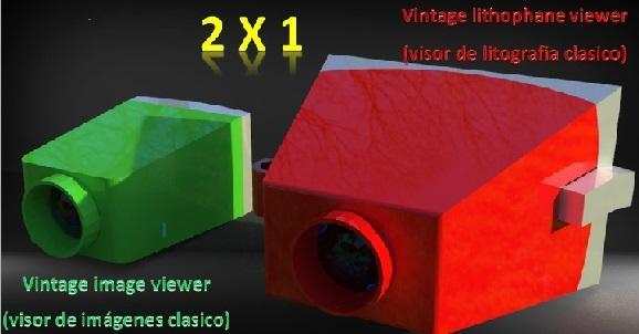 Vintage image and lithopane viewer (visor clasico de imagenes y litografias)