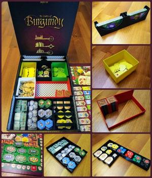 Castles of Burgundy Organizer (2019 edition)
