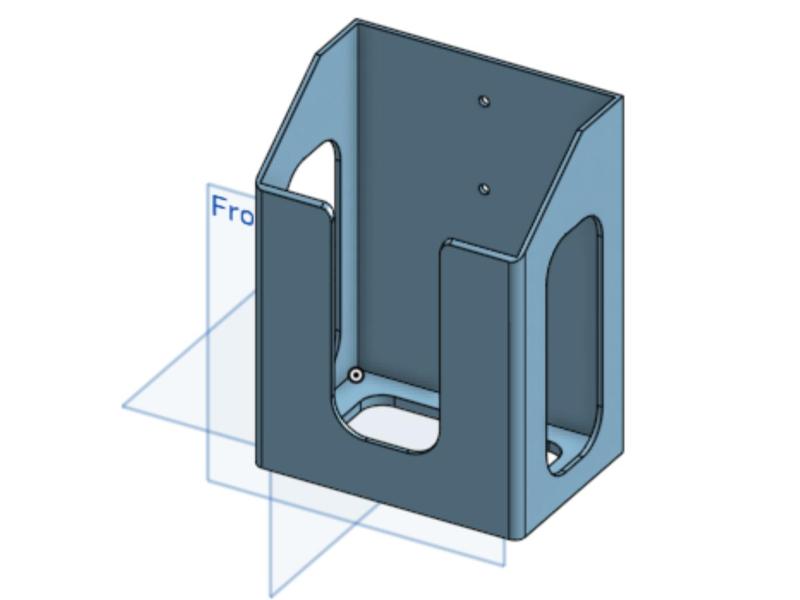 Glove box holder