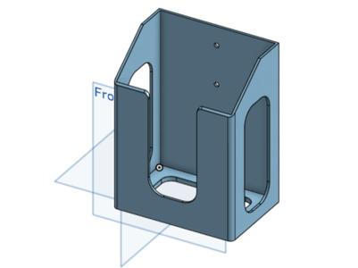 Glove box holder