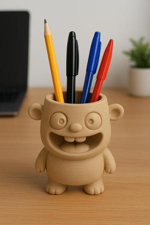Funny desk organizer holder for pens and pencils