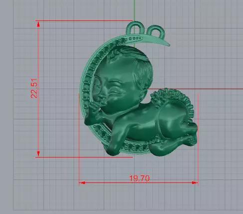 magerit baby boy pendant