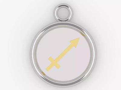 Sagittarius Pendant 2