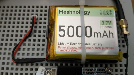 Meshnology 5000mAh Battery Holder for 5mm Grid Mount
