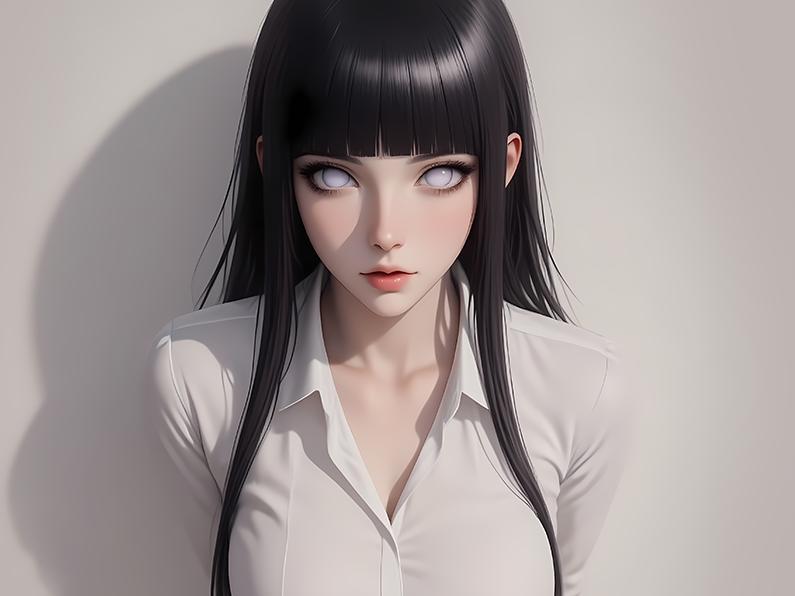 Hinata lithophane photo