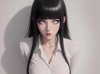 Hinata lithophane photo