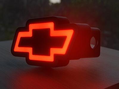 Chevrolet Bowtie - LED Hitch Cover