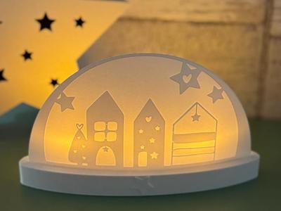 Christmas Village Tealight