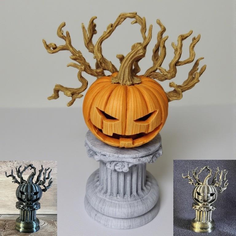 Jack'O'Lantern On A Column