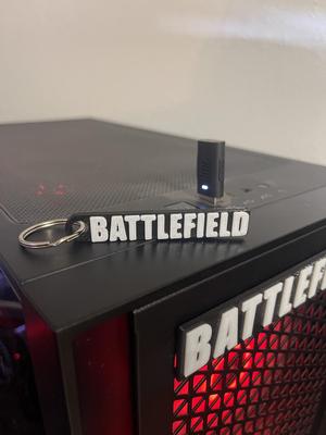 BATTLEFIELD KEY CHAIN 8MINUTES NO AMS NO SUPPORTS