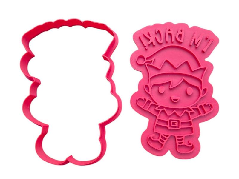Elf On The Shelf Cookie Cookie Stamp