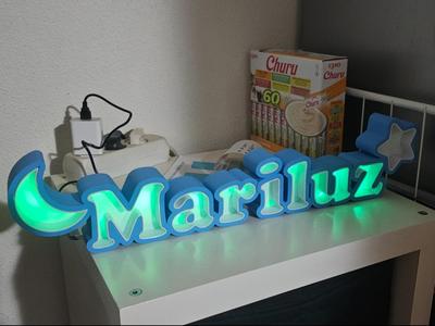 Custom Name Mariluz
