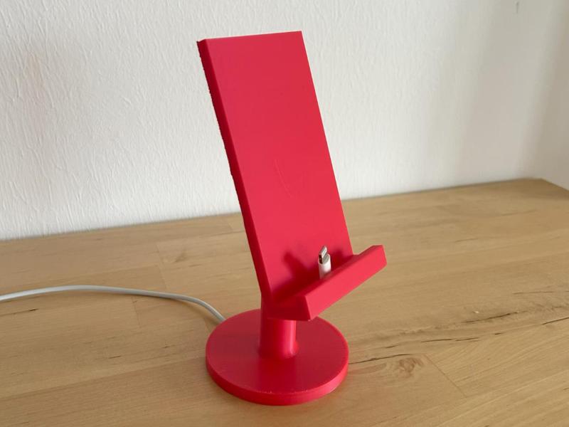 Modern Phone Stand by Leopold Walter