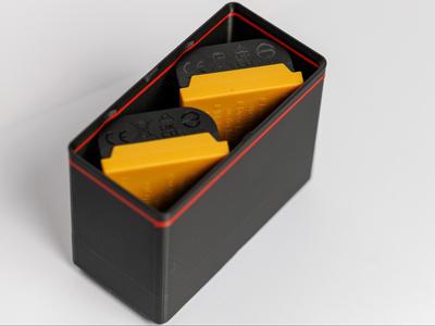 LP-E6 Holder x2 Gridfinity 2x1x9