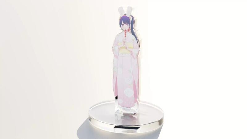 Acrylic Stand Hoshino Ai New Year Visual - Oshi no Ko