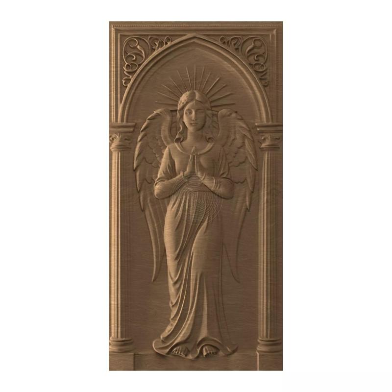 Angel -- STL file CNC woodcarving