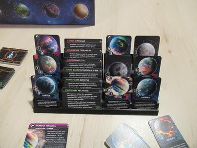 Twilight Imperium - Modular card stand - technology and planet