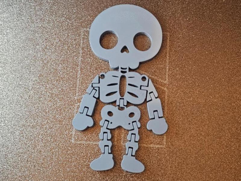 Articulated flat skeleton v2