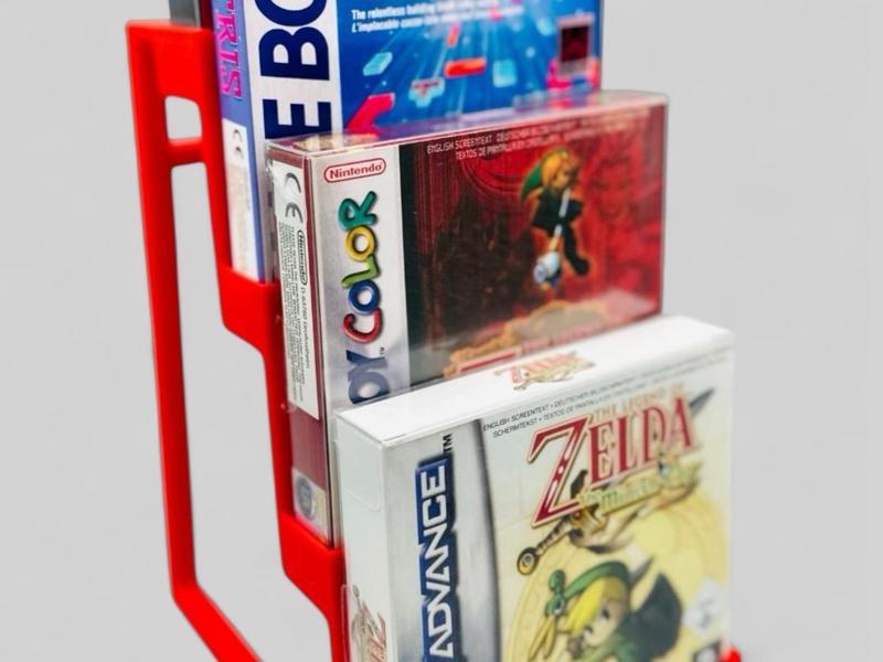 Game Holder Game Stand – 015 GB/C/A Cardboard Stand 