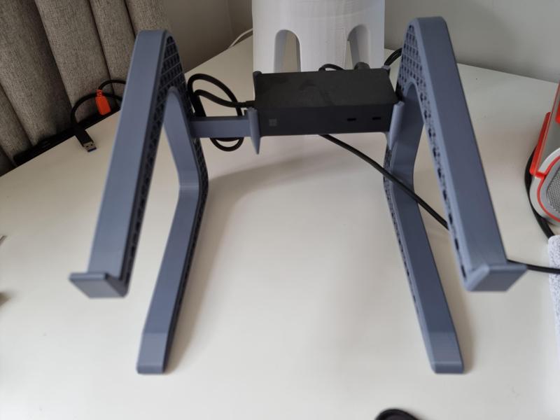 Surface Dock Holder for Laptop Stand
