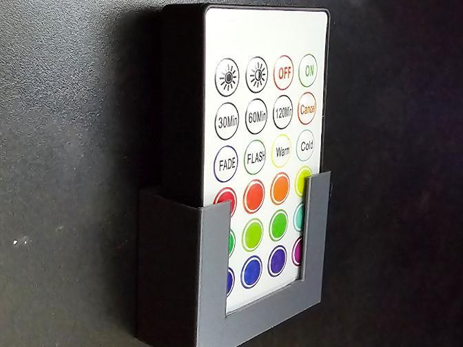 Magnetic Holder for Thick LED Remote