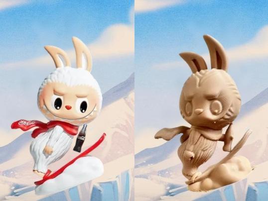 Snow Mountain Flight POPMART THE MONSTERS Coca-Cola Figure Mystery Box