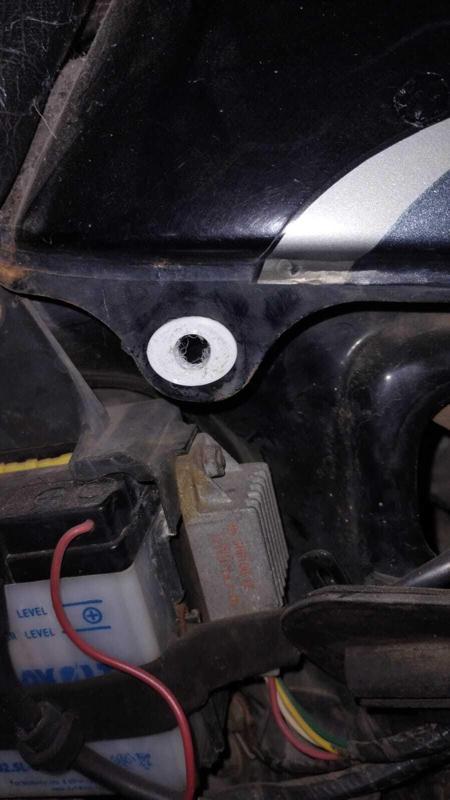 Rubber front handle bushing for Hero wave CD 100 Sleek