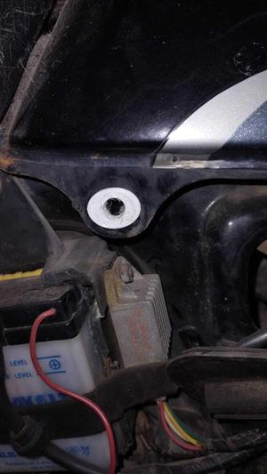 Rubber front handle bushing for Hero wave CD 100 Sleek