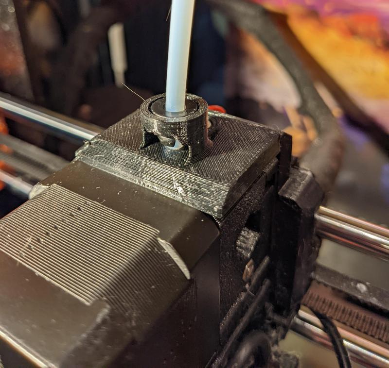 Prusa MK3S / Palette 3 tube adapter