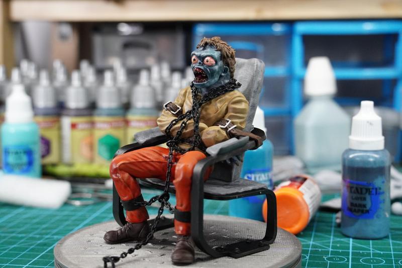 Wednesday Hyde Tyler Monster in chains