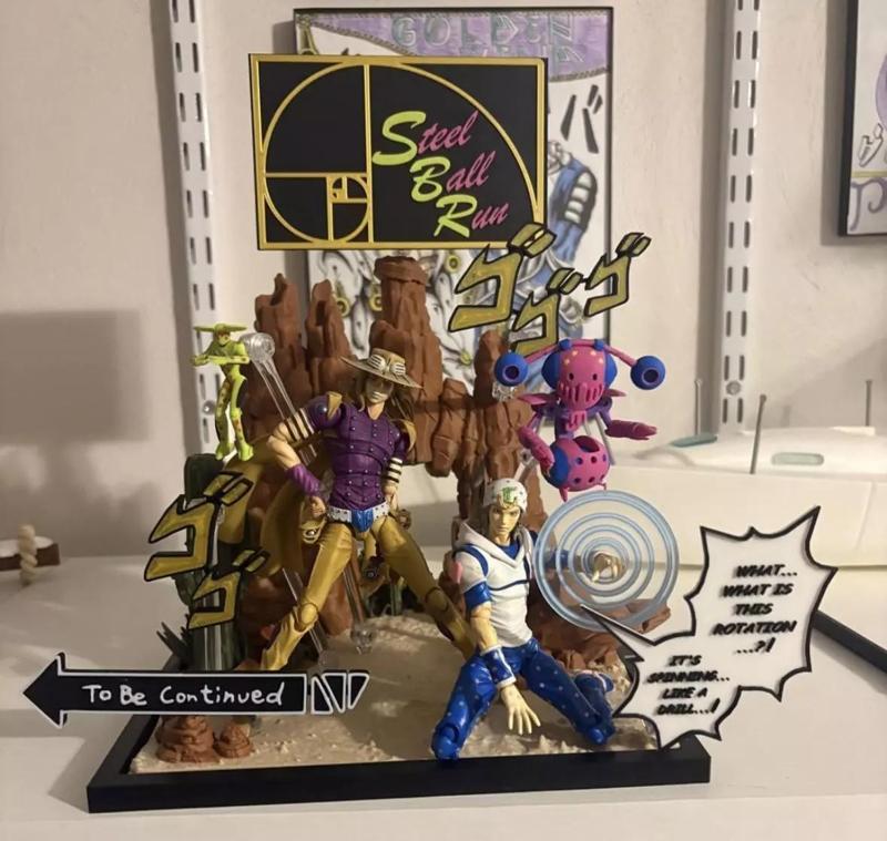 Steel Ball Run Diorama