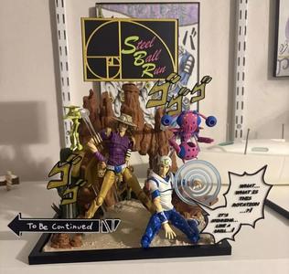 Steel Ball Run Diorama