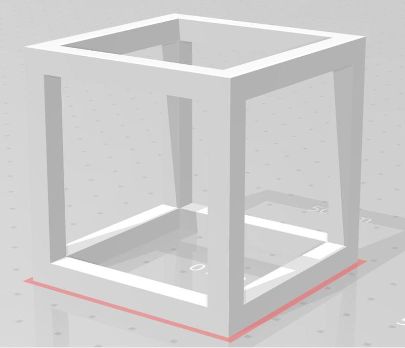 3D hollow box