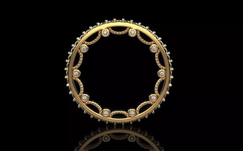 Wedding ring model  724
