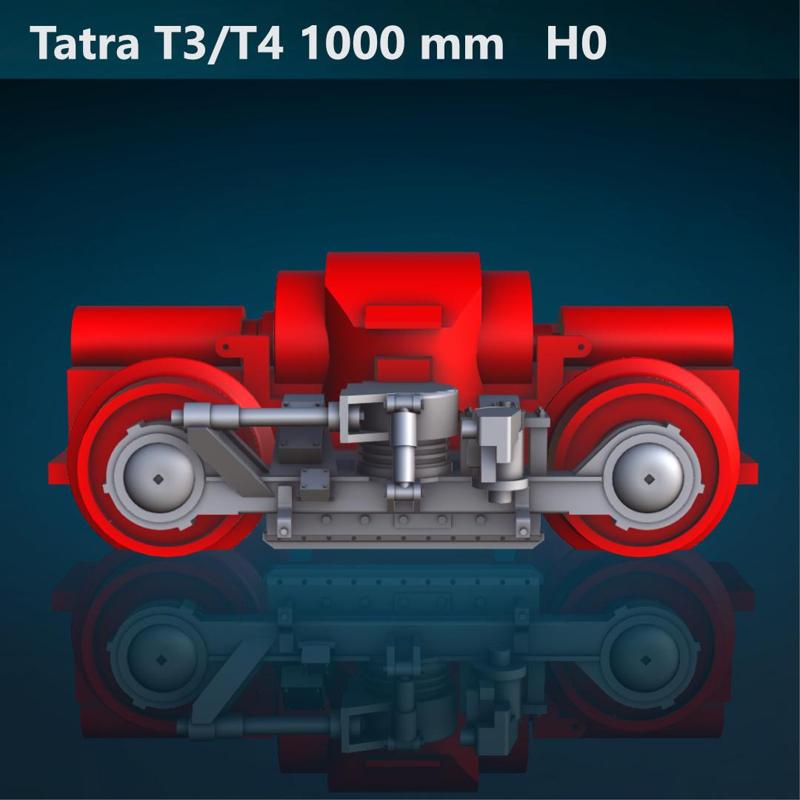 Tatra bogie masks 1000 mm H0