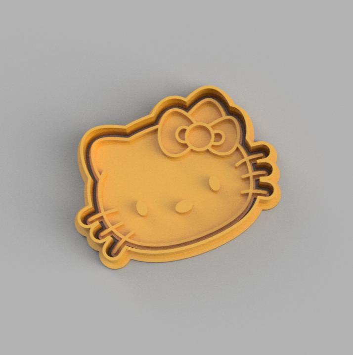 Kitty cookie cutter